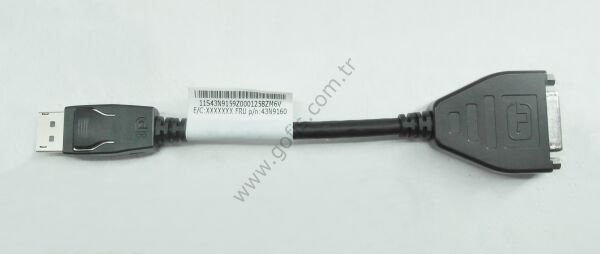 LENOVO DİSPLAYPORT TO SİNGLE- LİNK DVİ-D MONİTÖR KABLOSU 43N9159 43N9160