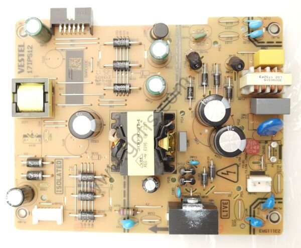 VESTEL 43FB5000 POWER BOARD 17IPS12 231115R3 23307796 BESLEME KARTI