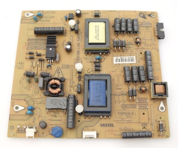 VESTEL 32PH5065S, REGAL LE32H5041S POWER BOARD 17IPS19-5 BESLEME KARTI 23152169