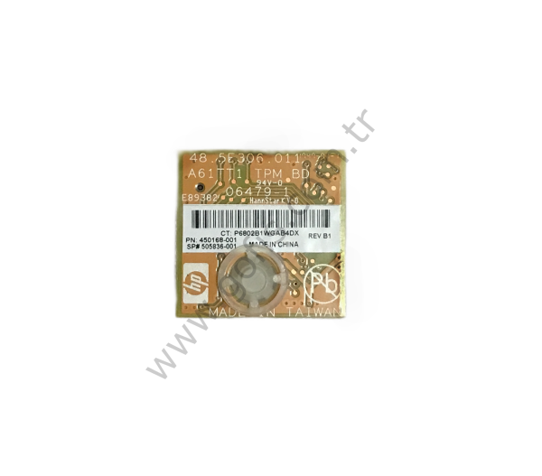 HP PROLİANT DL60 DL160 DL180 DL360 DL380 ML110 G9 GEN9 DL320E DL360P G8 GEN8 TPM PLATFORM MODÜL 48.5E306.011 A61TT1 450168-001 505836-001