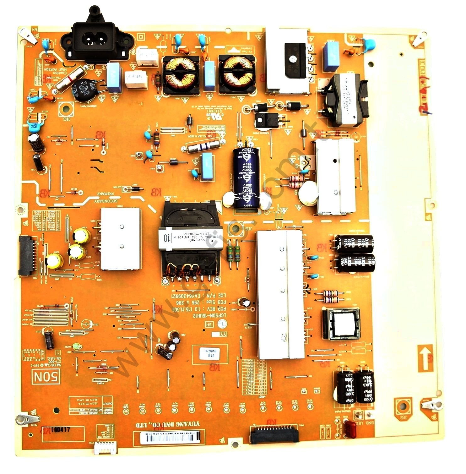 LG 50UH635V POWER BOARD LGP50N-16UH12 EAY64309921 BESLEME KARTI