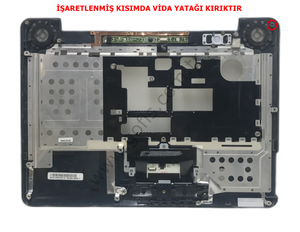 TOSHİBA SATELLITE A305 A305D A300D A300 ÜST KASA V000120350 KLAVYE KASASI
