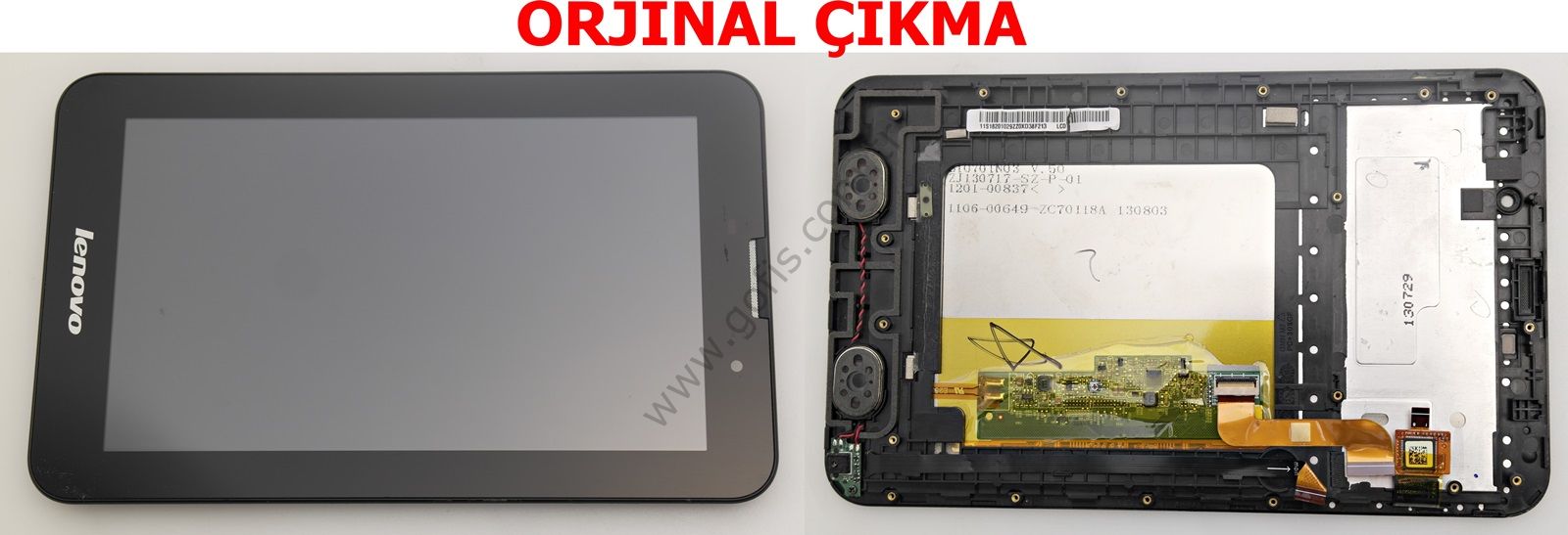 LENOVO İDEATAB A3000 LCD EKRAN DOKUNMATİK 1106-00649 %100 ORİJİNAL
