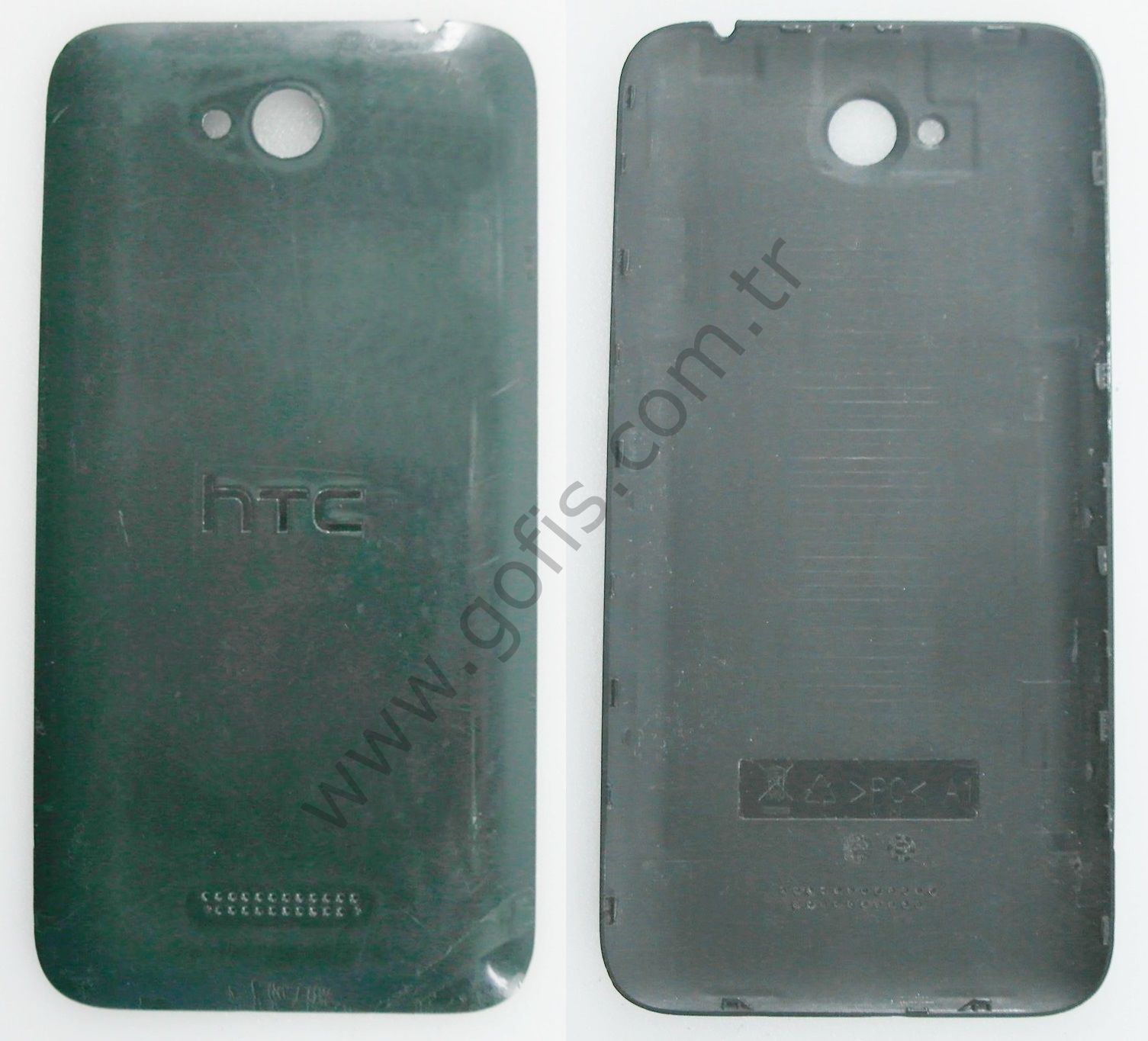 HTC DESİRE 616 DUAL ARKA PİL KAPAK PLASTİK SİYAH %100 ORİJİNAL