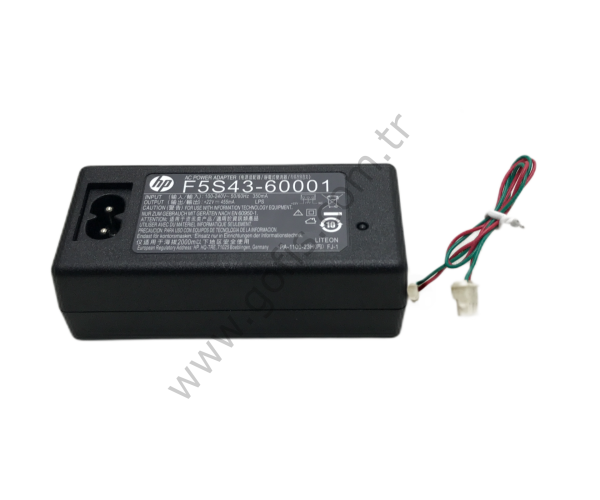 HP DESKJET 1110 1112 1115 3830 3832 3833 2130 2600 3630 3635 3700 3830 3755 ADAPTÖR F5S43-60001 +22V 455mA