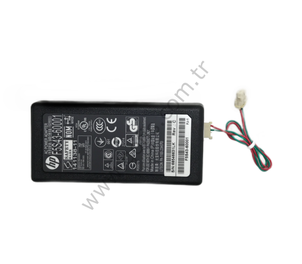 HP DESKJET 1110 1112 1115 3830 3832 3833 2130 2600 3630 3635 3700 3830 3755 ADAPTÖR F5S43-60001 +22V 455mA
