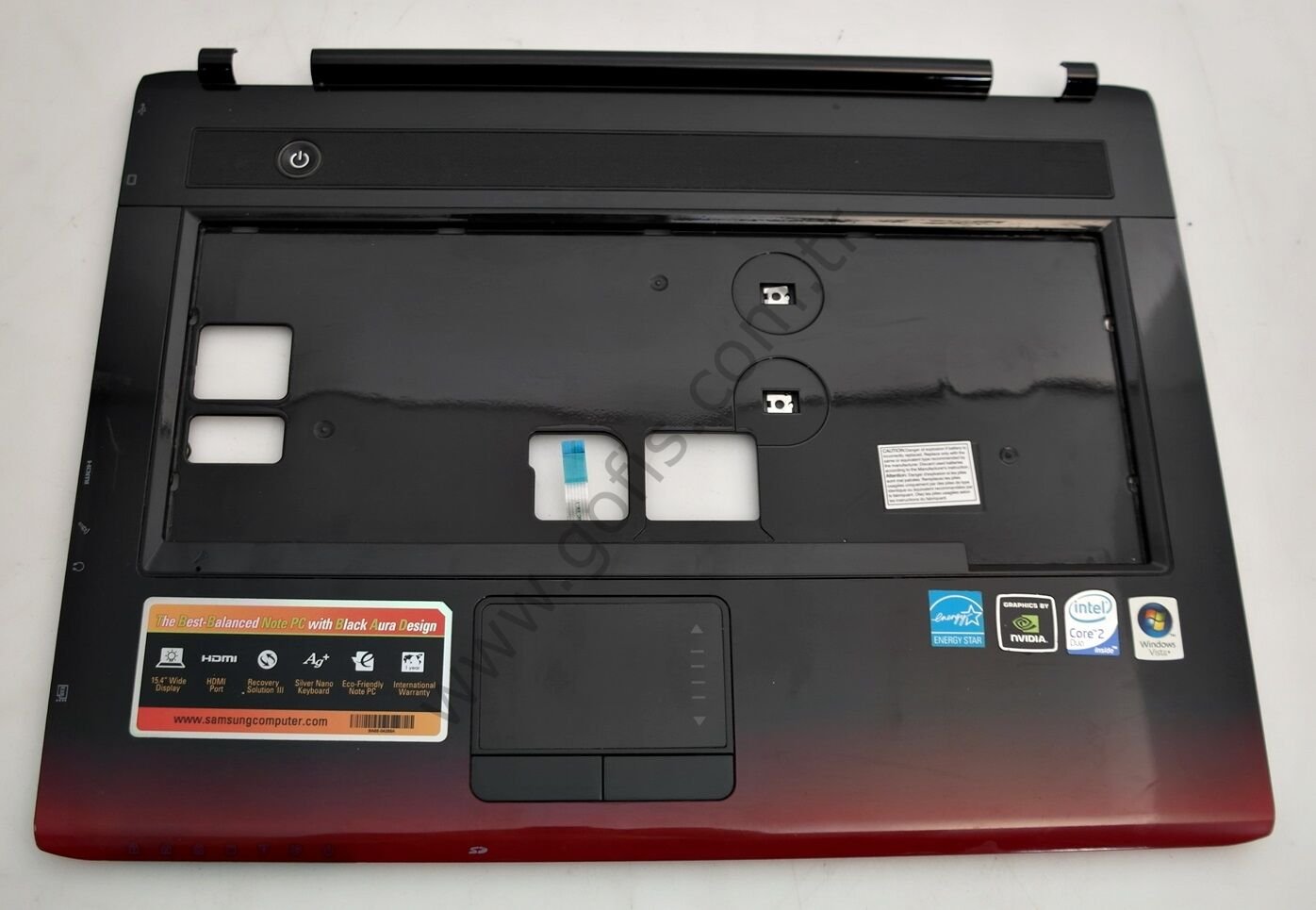 SAMSUNG NP-R510 R510 ÜST KASA BA75-02062 KLAVYE KASASI