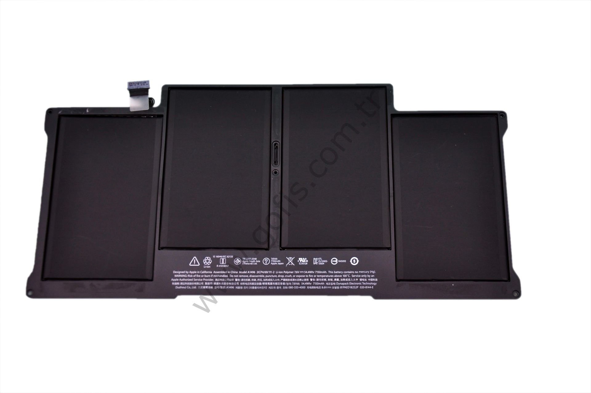 APPLE MACBOOK AİR A1496 BATARYA PİL 020-8144-E 020-8143-B %100 ORİJİNAL