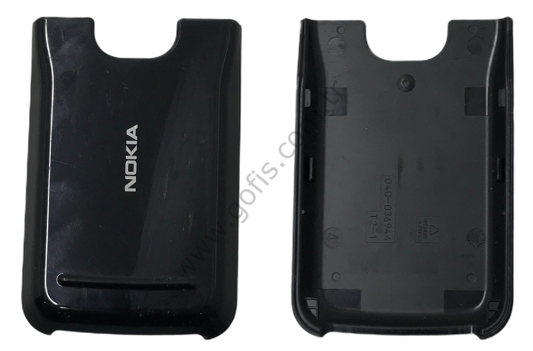NOKİA 6120 ARKA PİL KAPAK PLASTİK SİYAH