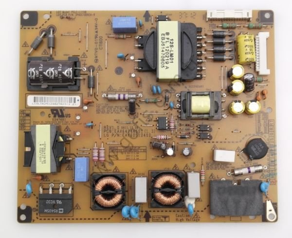 LG 32LM660S POWER BOARD PSLC-L115B 3PAGC10092A-R EAY62512402 EAX64744501 (1.3) BESLEME KARTI