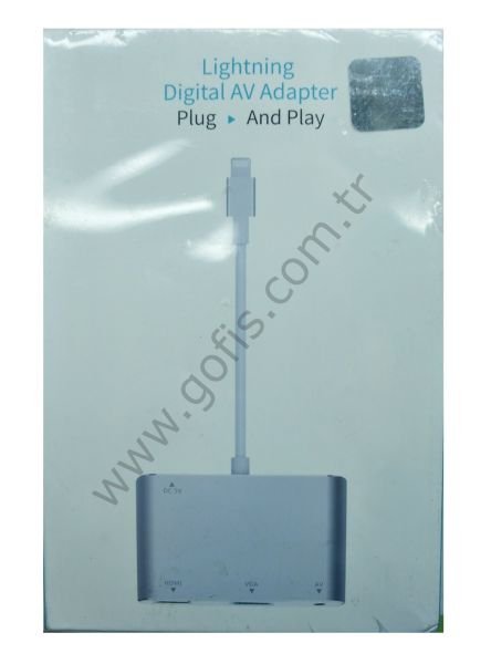 LIGHTNING DİJİTAL AV ADAPTÖRÜ