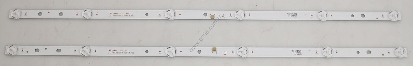 SEG 32SBH510 LED BAR JL.D32061330-078AS-M_V01 JL.D32061330-078BS-M_V01 PANEL LEDLERİ