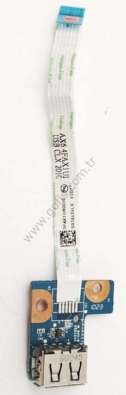 HP CQ56 G62 USB PORT BOARD DA0AX1TB6E0 3FAX1UB0010