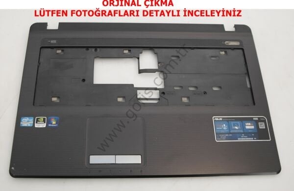 ASUS X93S ÜST KASA AP0JO000630 KLAVYE KASASI *İŞARETLENMİŞ VİDA YATAKLARI TAMİR GÖRMÜŞTÜR*