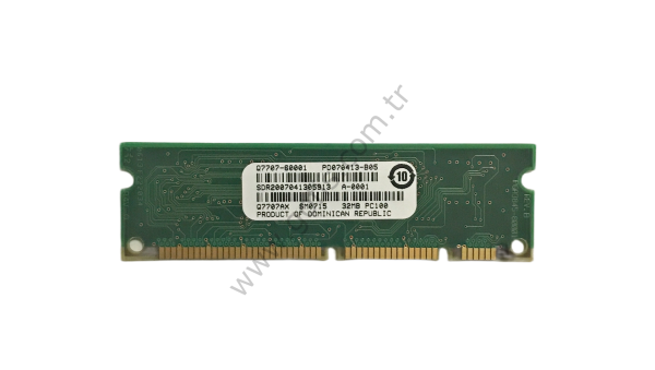 HP LASERJET 4000 5000 8000 8100 32MB PC100 PRİNTER RAM Q7707AX Q7707-60001 Q7707-67951