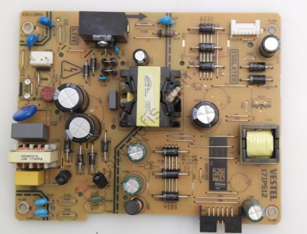SEG 40SC5600 POWER BOARD 17IPS12 BESLEME KARTI 231115R3 23321125