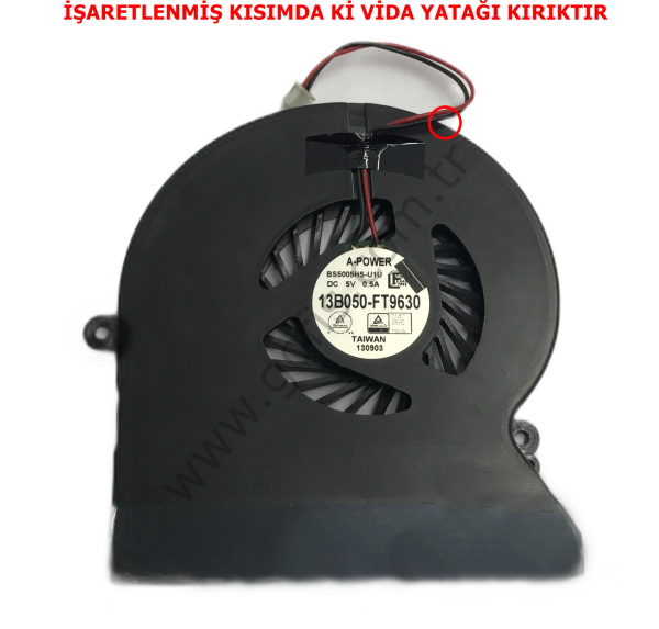 CASPER NİRVANA MT50 MT55 FAN BS5005HS-U1U 13B050-FT9630