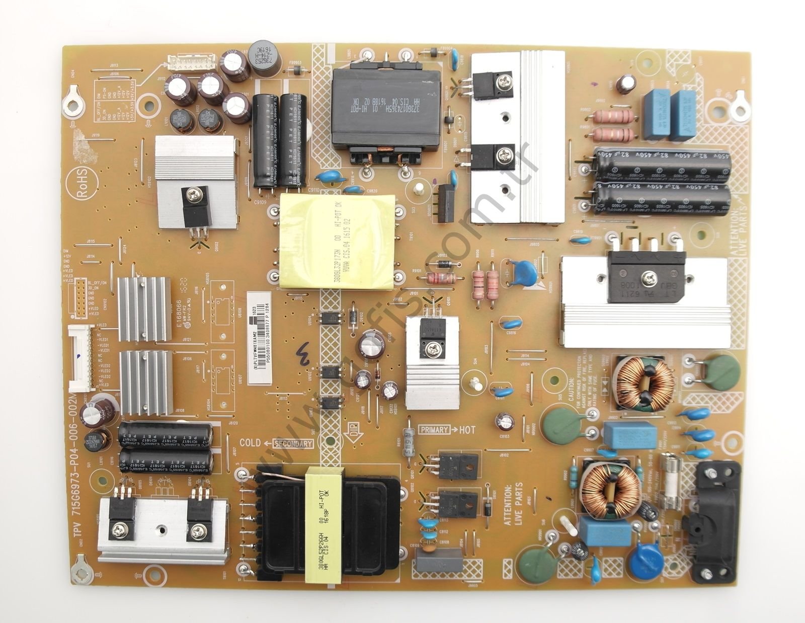 PHILIPS 55PUS6101/12 POWER BOARD 715G6973-P04-006-002M BESLEME KARTI P55080100 PLTVFW481XAM2