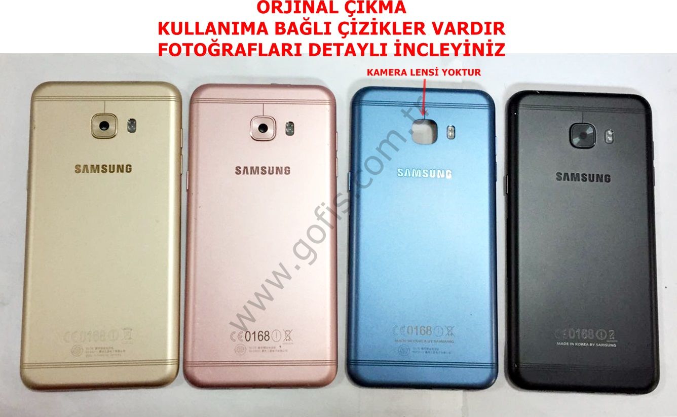 SAMSUNG GALAXY C5 PRO C5010 KASA KAPAK %100 ORİJİNAL