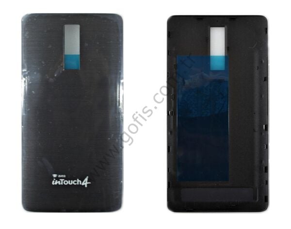 AVEA İNTOUCH 4 ARKA PİL KAPAK PLASTİK SİYAH