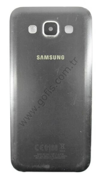 SAMSUNG GALAXY E5 ARKA PİL KAPAK PLASTİK SİYAH %100 ORİJİNAL