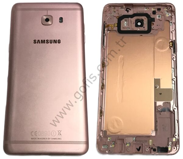 SAMSUNG GALAXY C9 PRO KASA ARKA PİL KAPAK +KAMERA LENS CAMI SM-C9000 %100 ORİJİNAL
