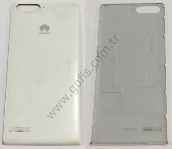 HUAWEİ ASCEND G6 ARKA PİL KAPAK G6-L11 PLASTİK BEYAZ %100 ORİJİNAL