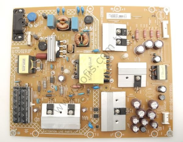 PHİLİPS 40PFK4309/12 POWER BOARD 715G6353-P01-001-002H BESLEME KARTI PLTVEP331XAS1 FSP400008