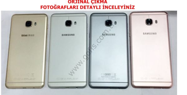 SAMSUNG GALAXY C7 C7000 KASA KAPAK +BUZZER +KAMERA LENS CAMI SM-C7000 %100 ORİJİNAL