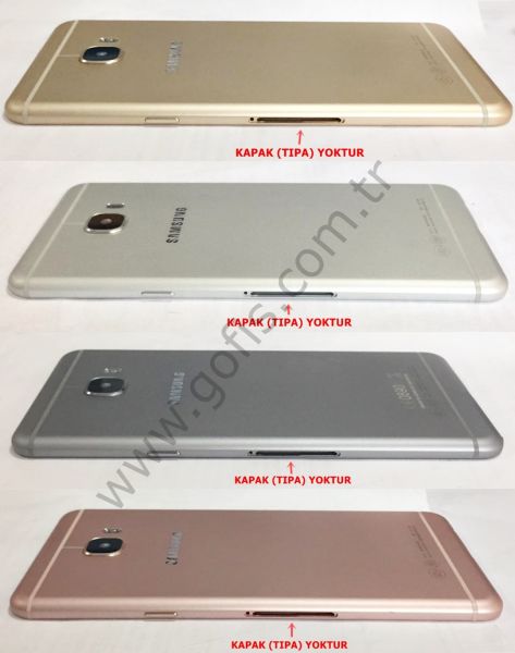 SAMSUNG GALAXY C7 C7000 KASA KAPAK +BUZZER +KAMERA LENS CAMI SM-C7000 %100 ORİJİNAL