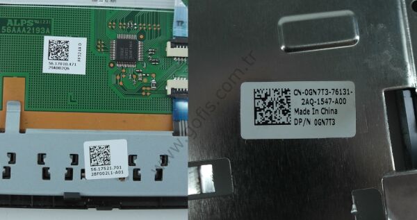 DELL İNSPİRON N4050 VOSTRO 1440 ÜST KASA CN-0GN7T3 KLAVYE KASASI