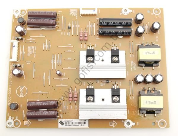 PHİLİPS 65PUS6121/12 POWER BOARD 715G7700-P01-000-002M BESLEME KARTI LNTVFI502XAF7