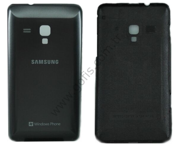 SAMSUNG OMNİA M S7530 ARKA PİL KAPAK PLASTİK SİYAH %100 ORİJİNAL