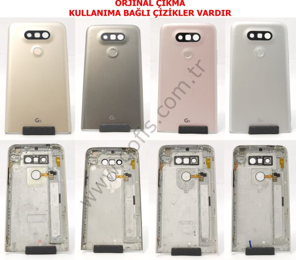 LG G5 ARKA PİL KASA KAPAK LG-H850TR %100 ORİJİNAL