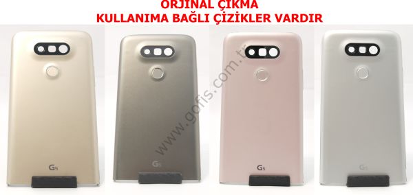 LG G5 ARKA PİL KASA KAPAK LG-H850TR %100 ORİJİNAL