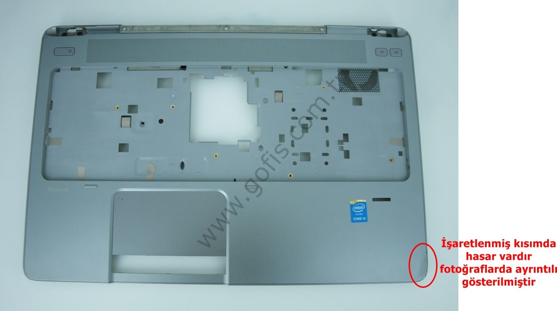 HP PROBOOK 650 G1 ÜST KASA 6070B0685701 738708-001 KLAVYE KASASI