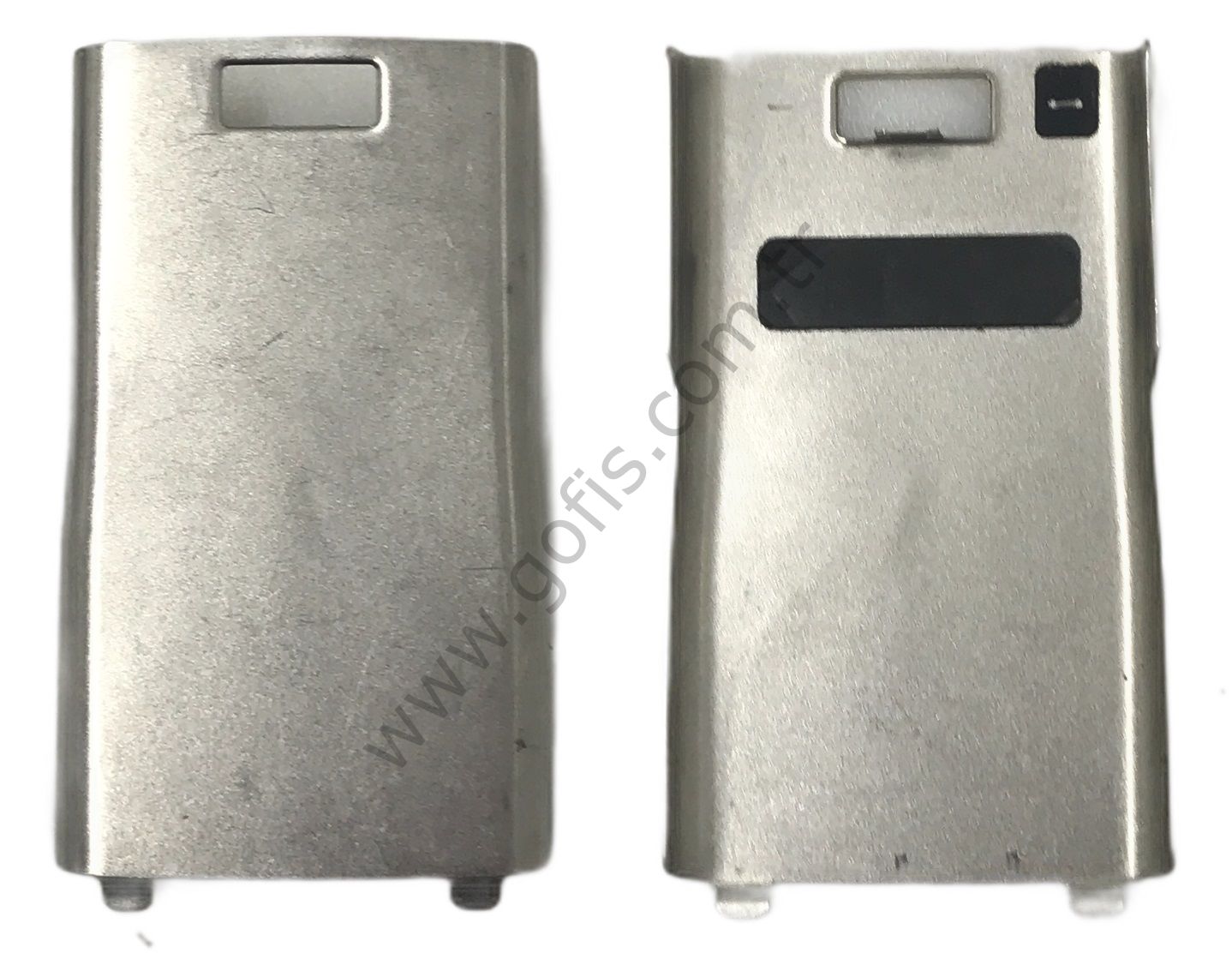 NOKİA E50 ARKA PİL KAPAK METAL GÜMÜŞ
