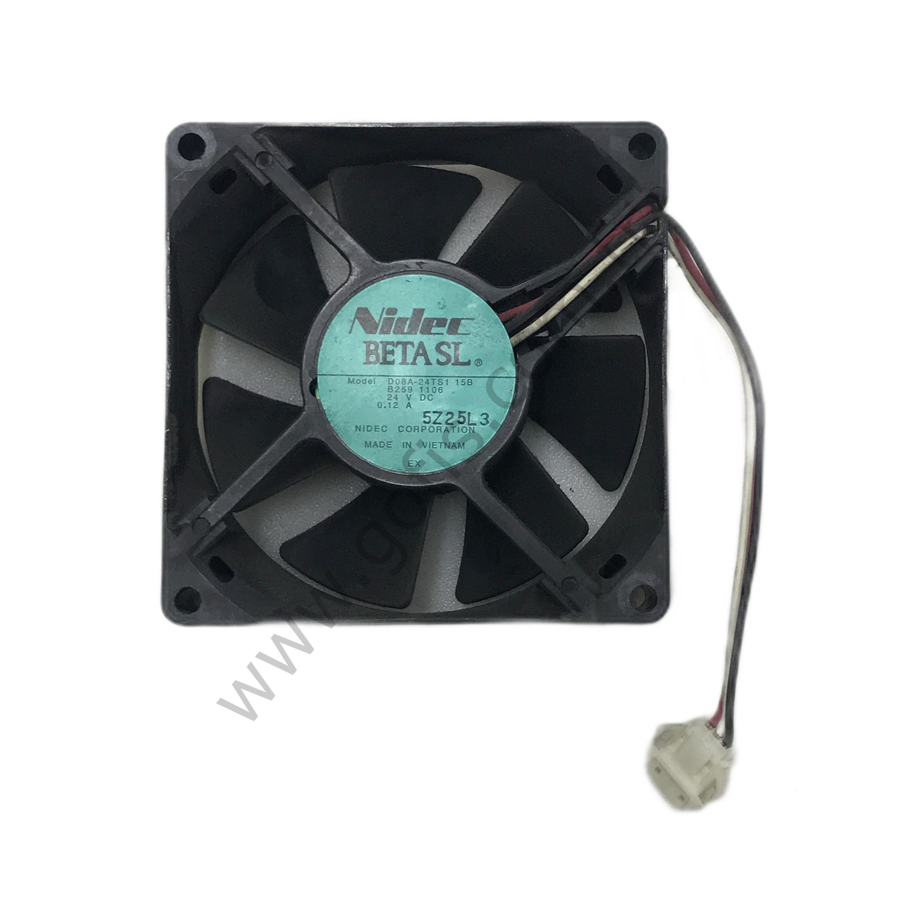 RİCOH AFİCİO MP1600 MP2000 FAN NİDEC BETA SL B259 1106 D08A-24TS1 15B 24V DC 0.12A