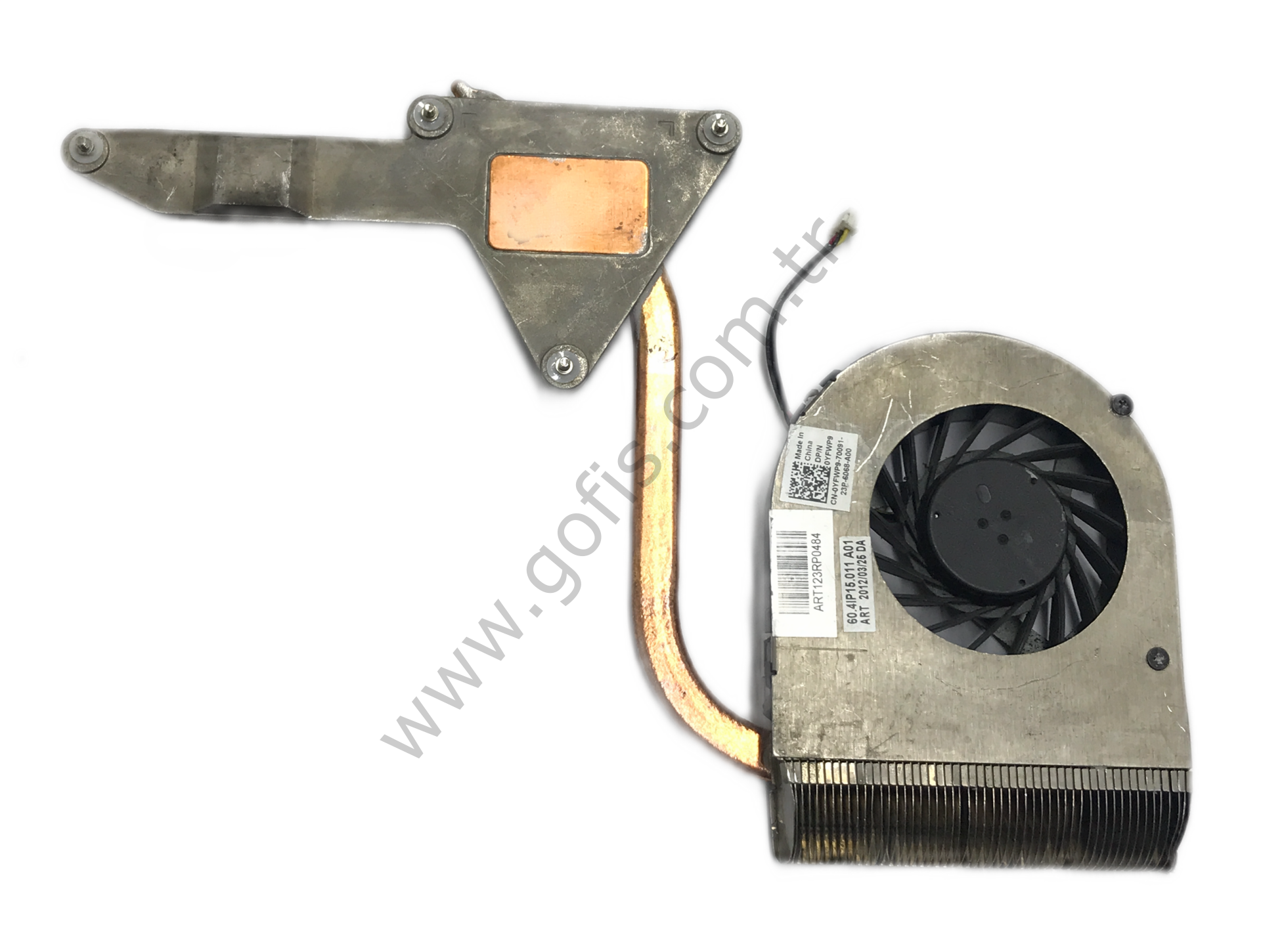 DELL İNSPİRON N5050 M5050 M5040 N5040 FAN SOĞUTUCU HEATSİNK 60.4IP15.011 CN-0YFWP9