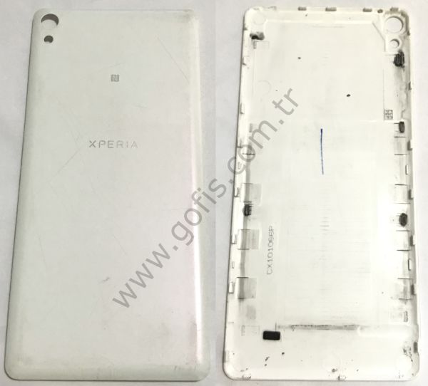 SONY XPERİA E5 ARKA PİL KAPAK PLASTİK BEYAZ %100 ORİJİNAL