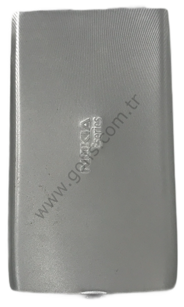 NOKİA E52 ARKA PİL KAPAK METAL GÜMÜŞ