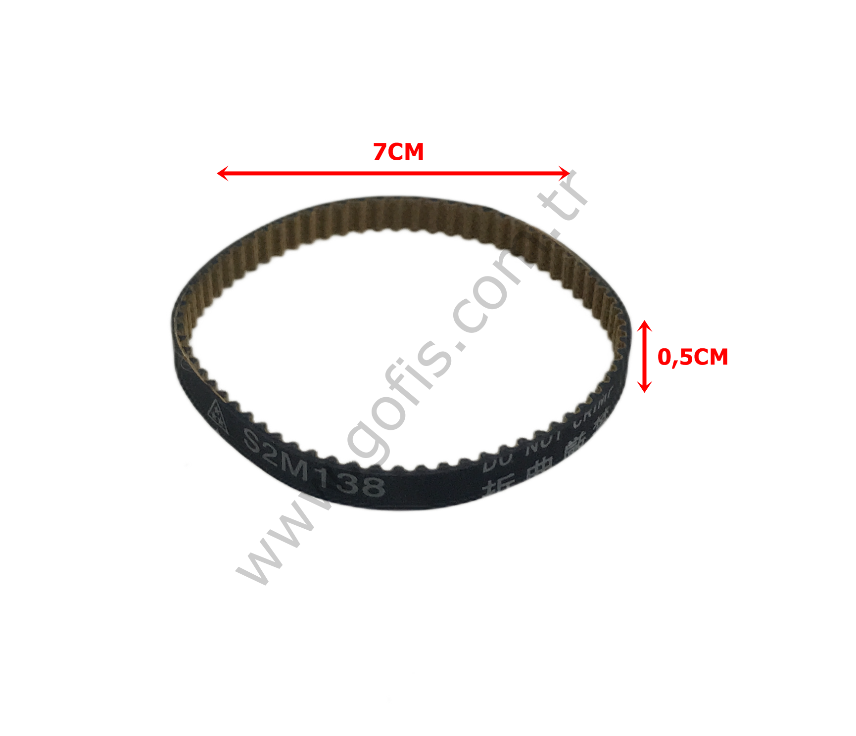 RİCOH AFİCİO MP2000 BELT KAYIŞ GREENECO S2M138 B7I12 13170 084 0,5CM 7CM
