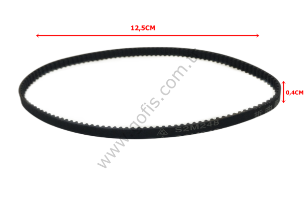 RİCOH AFİCİO MP2000 BELT KAYIŞ S2M248 Z7I23 30091 043 0,4CM 12,5CM