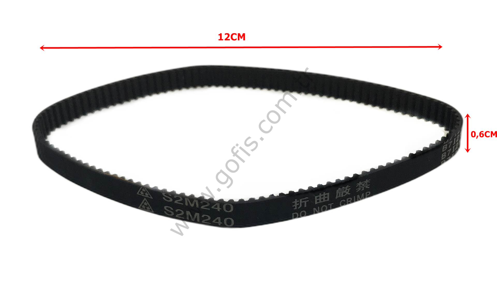 RİCOH AFİCİO MP2000 BELT KAYIŞ S2M240 B7I21 22171 021 0,6CM 12CM