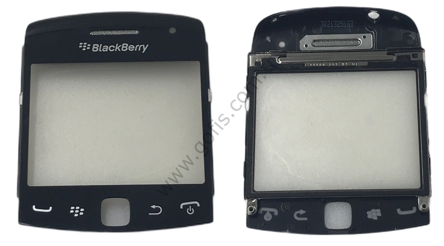 BLACKBERRY 9360 EKRAN CAMI ÖN CAM SİYAH
