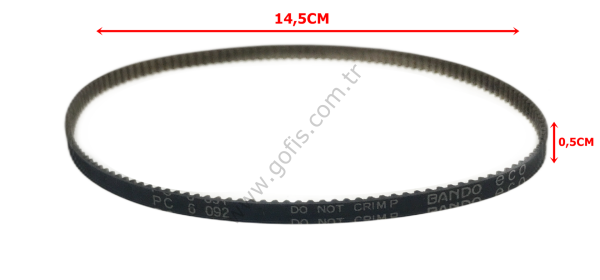 RİCOH AFİCİO MP2000 BELT KAYIŞ PC 6 092 BANDO ECO S2M 290 0,5CM 14,5CM