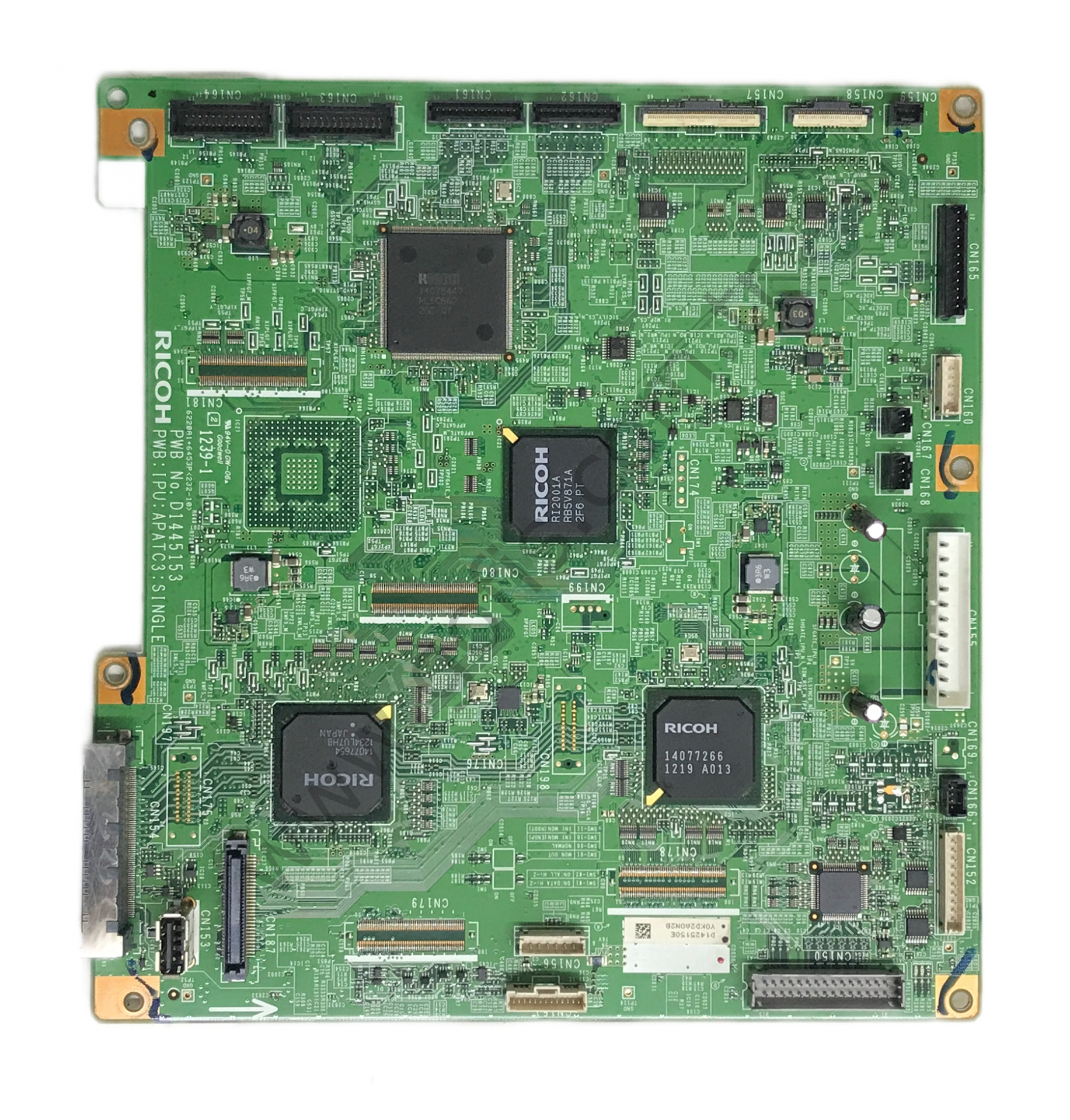 RİCOH AFİCİO MPC3002 MPC3502 IPU BOARD D1445153 D1425150E