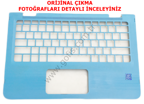 HP X360 11-AA ÜST KASA AP1U4000370 KLAVYE KASASI *İŞARETLENMİŞ VİDA YATAKLARI KIRIKTIR*