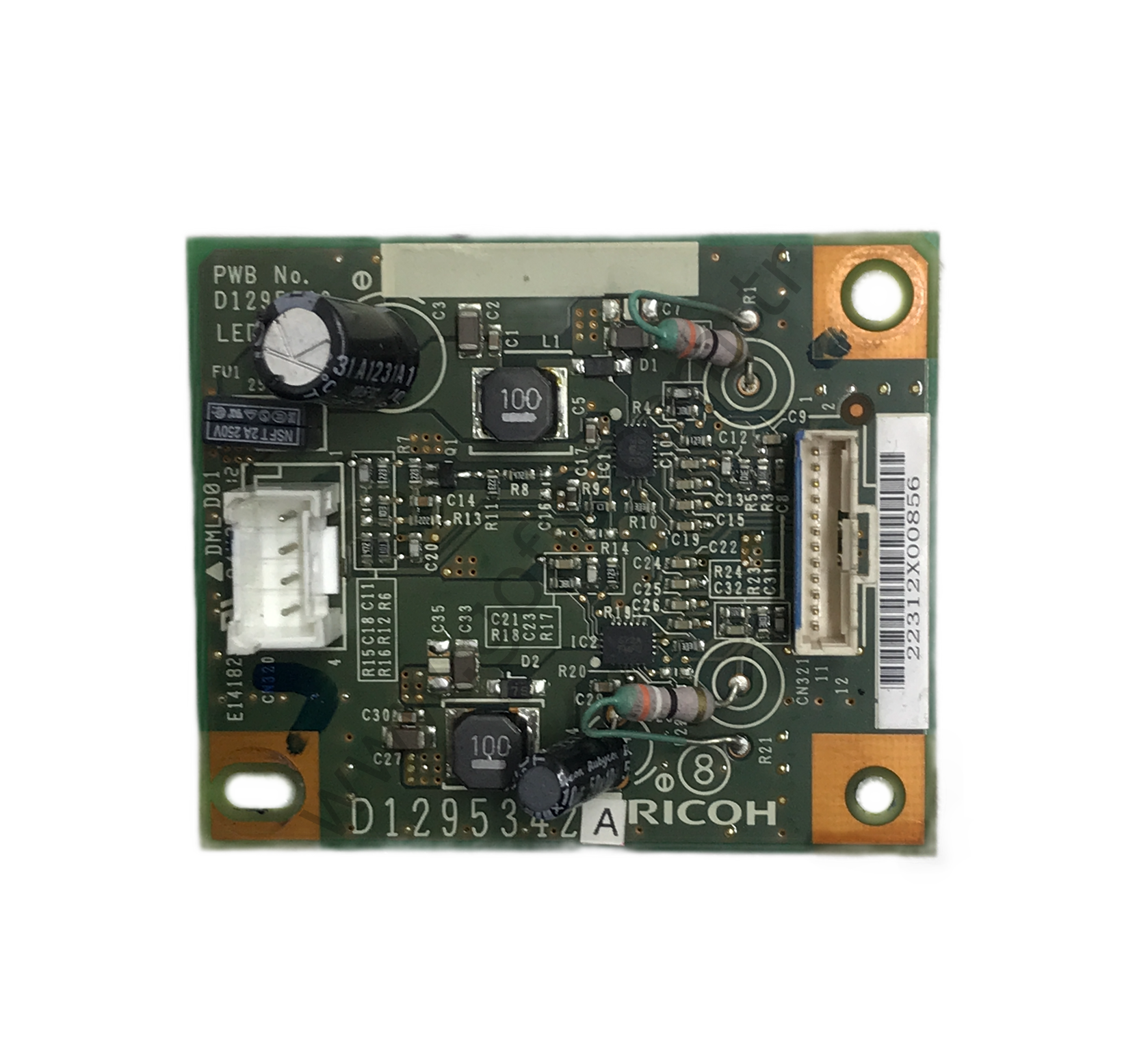 RİCOH AFİCİO MPC3002 MPC3502 LED-DB SCANNER LAMP BOARD D1295342 D1295343
