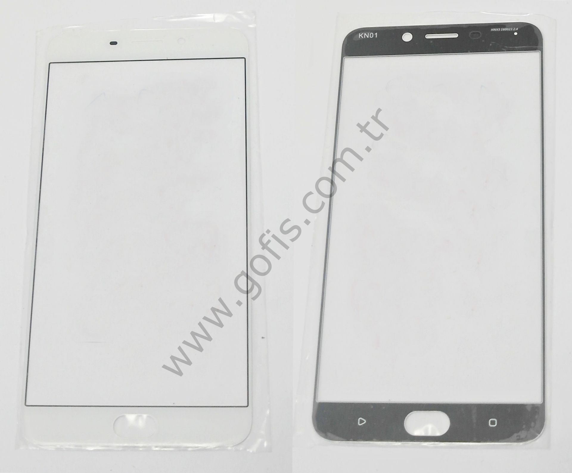OPPO R9 PLUS DOKUNMATİK ÖN CAM BEYAZ